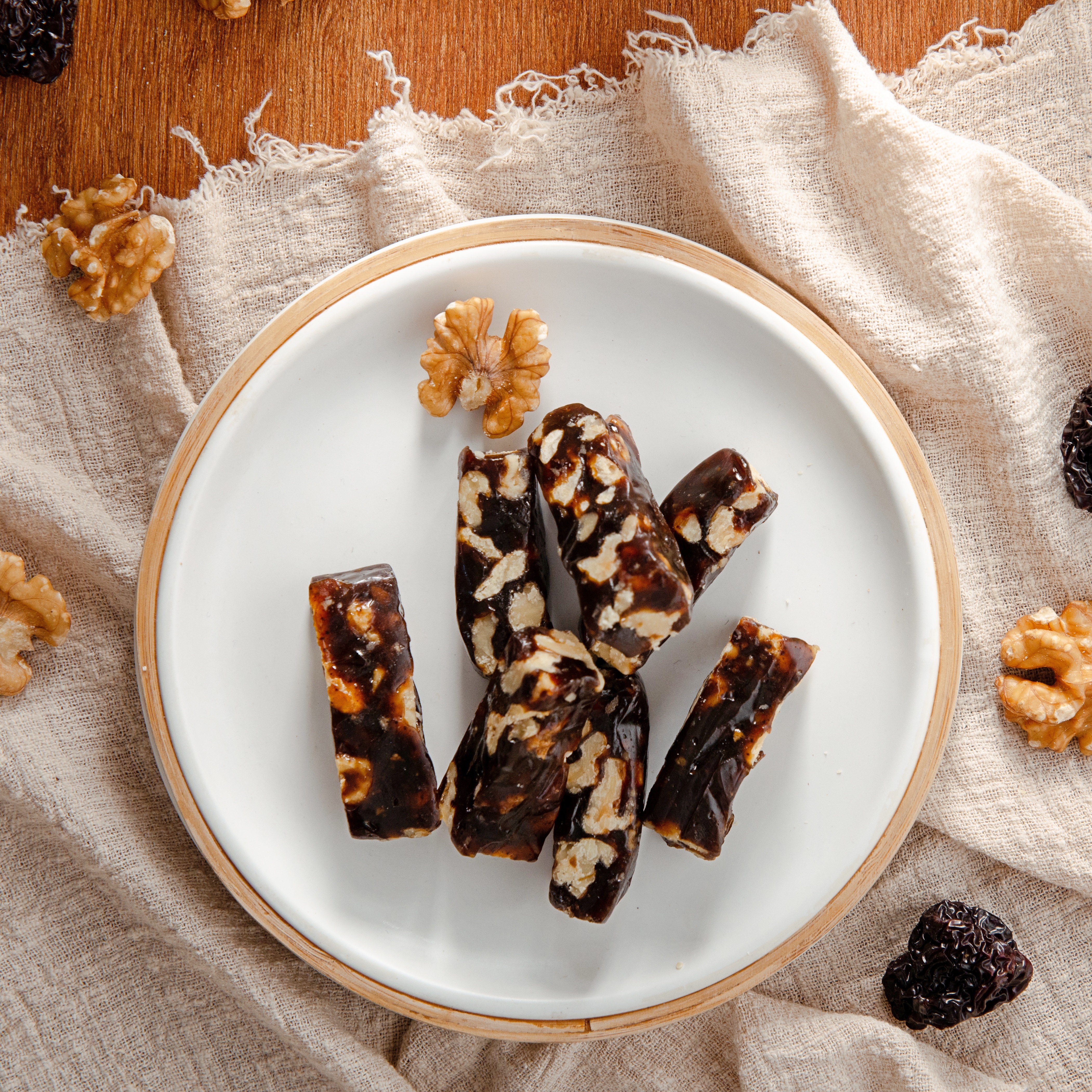 【國際購物】棗泥核桃糕200g/袋 (全素)｜舊振南