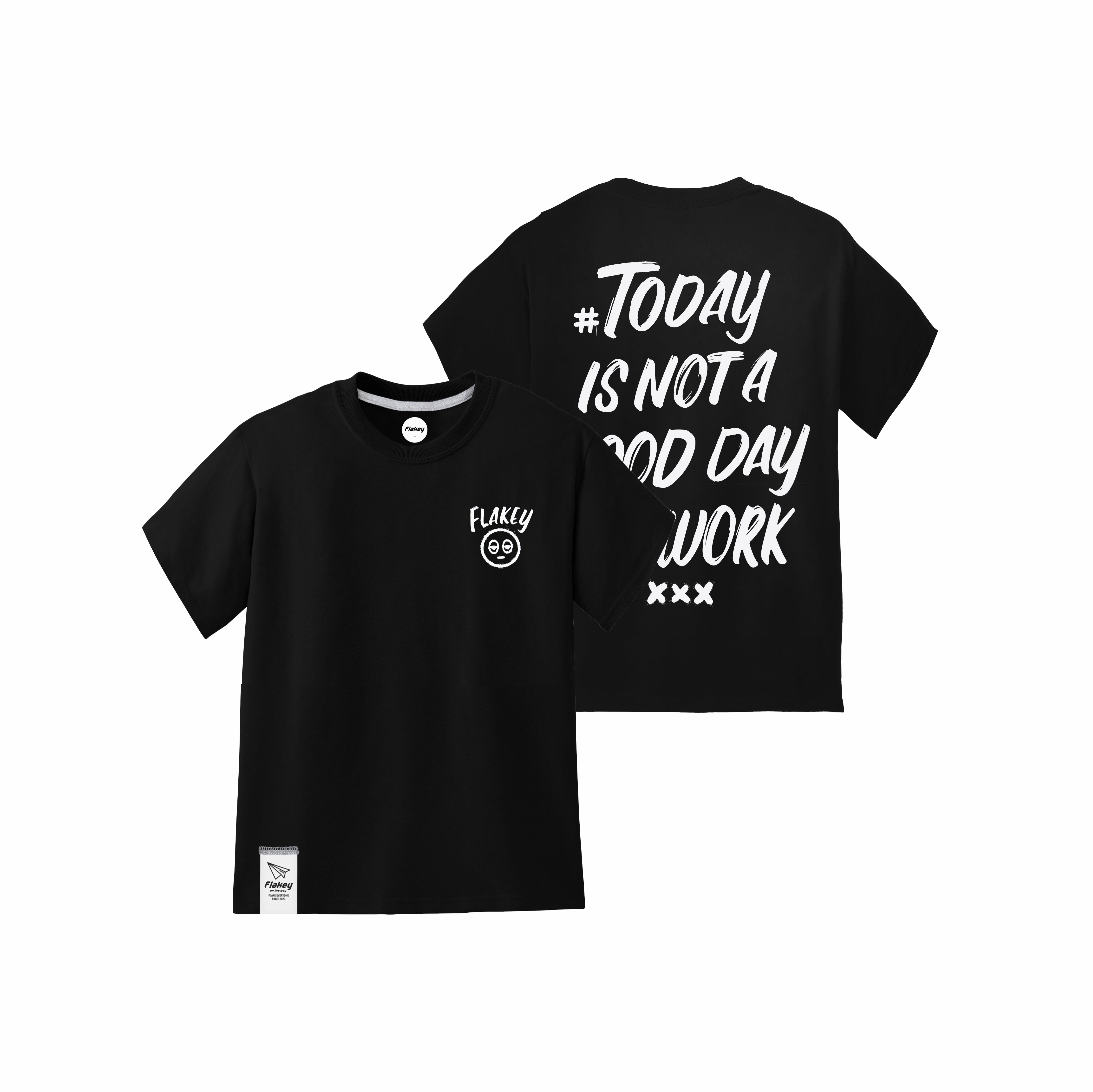 NOT A GOOD DAY Tee ( 黑 : Kids Size 120 -140 )