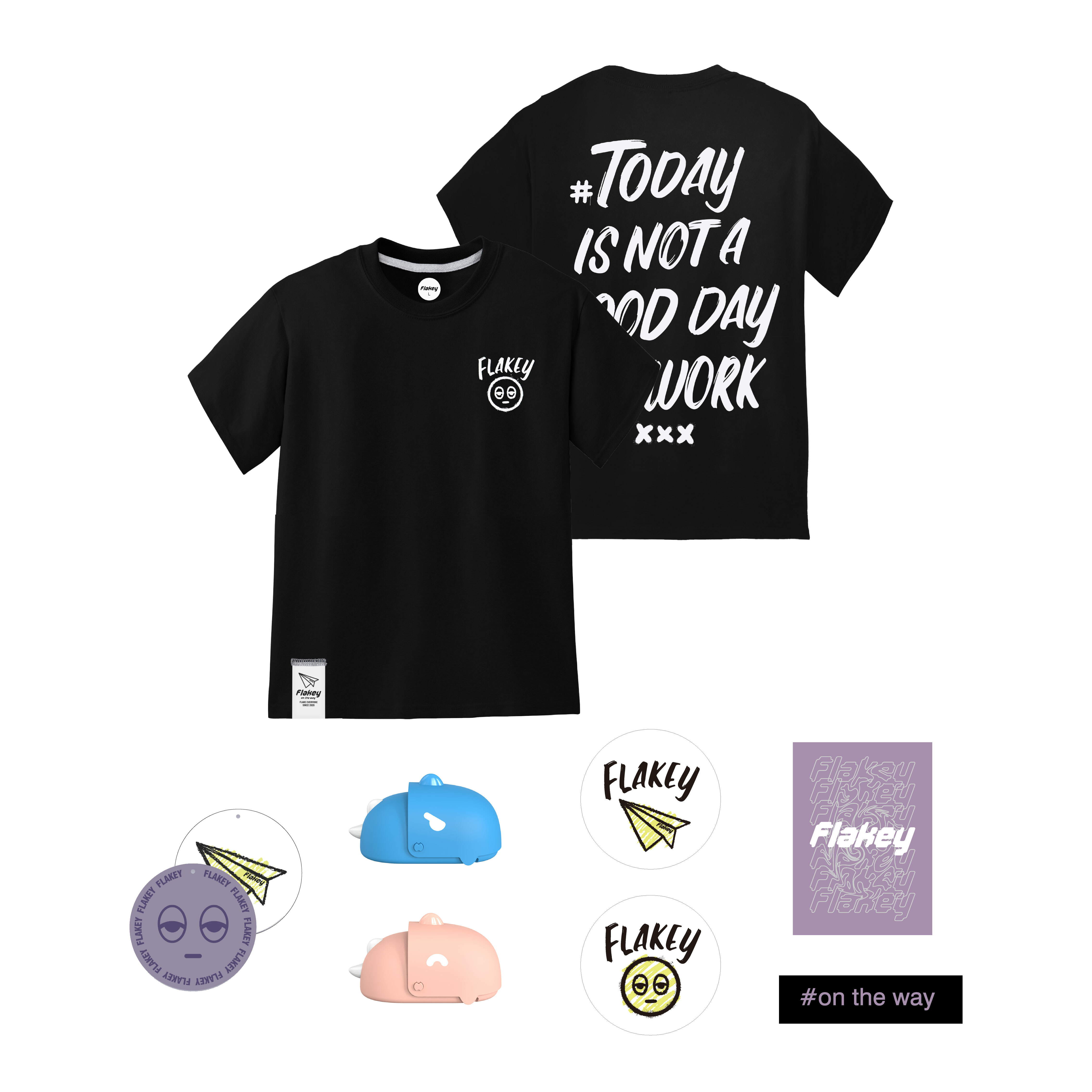 NOT A GOOD DAY Tee ( 黑 : Kids Size 120 -140 )