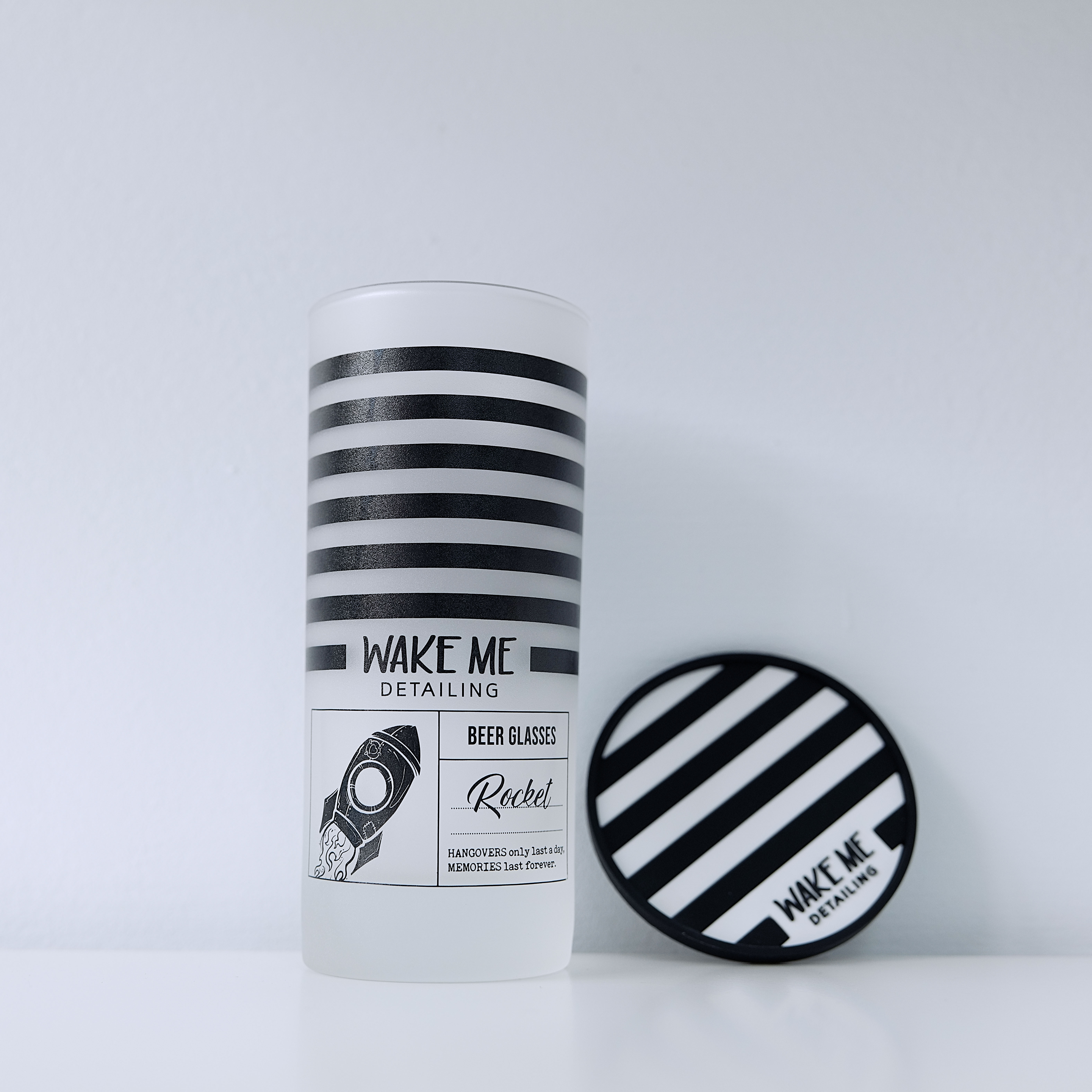 《火箭》玻璃啤酒杯