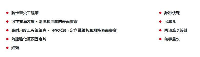 ＊中崙五金【缺貨中】美沃奇 無毒細頭黑色工程筆 48-22-3160 (極細) 可寫水泥、定向纖維板和粗糙表面 (單支)
