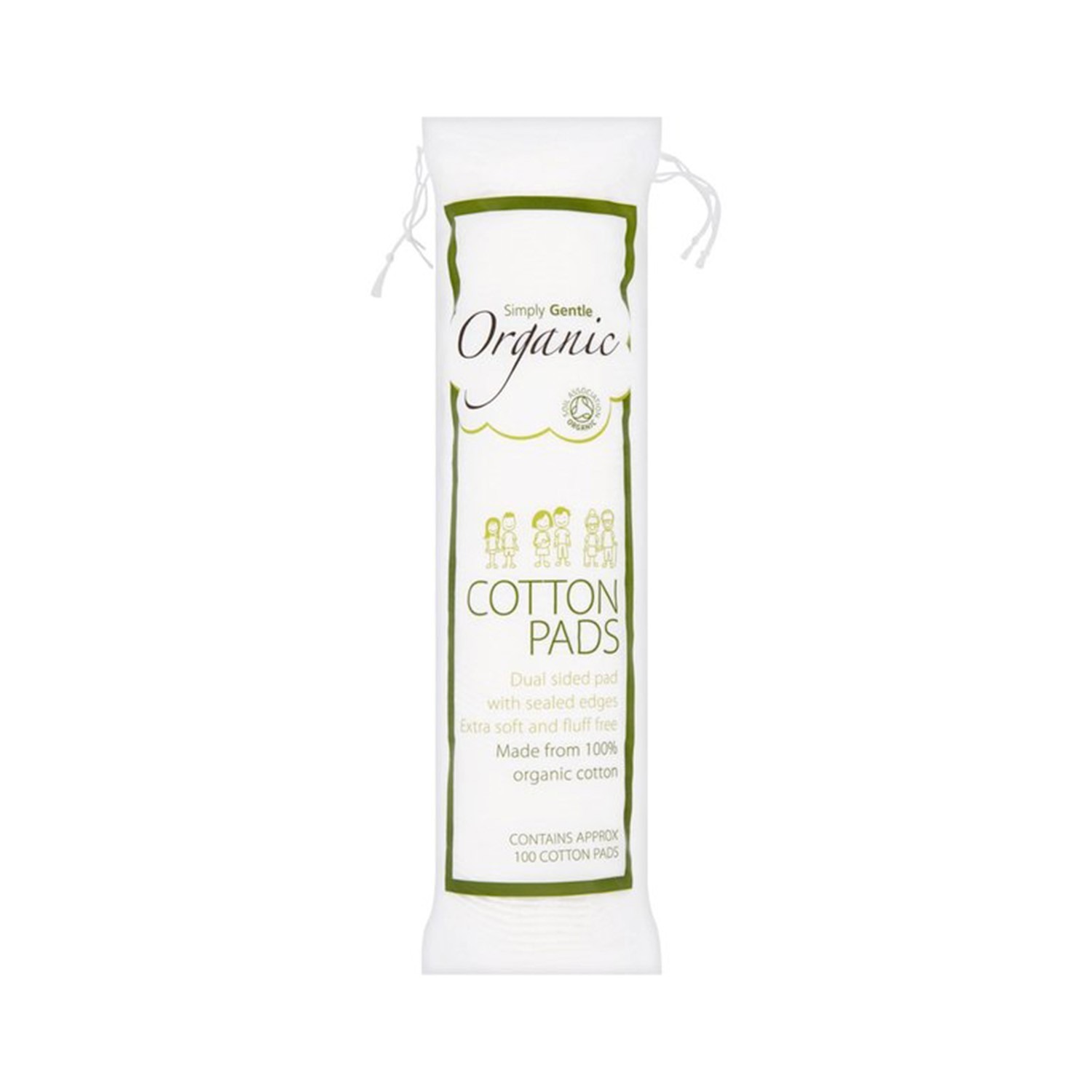 Organic Cotton Pads有機棉化妝棉(100 pads)