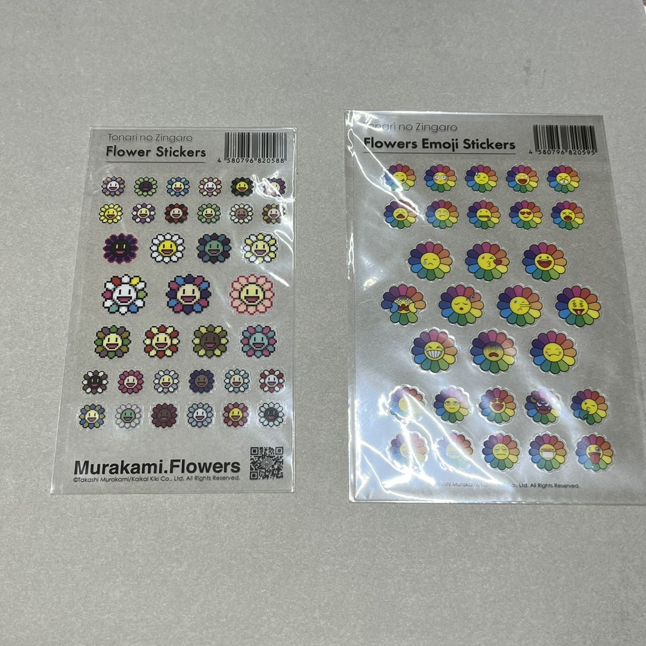 TAKASHI MURAKAMI 村上隆 FLOWER EMOJI STICKERS 防水 小花 貼紙 現貨