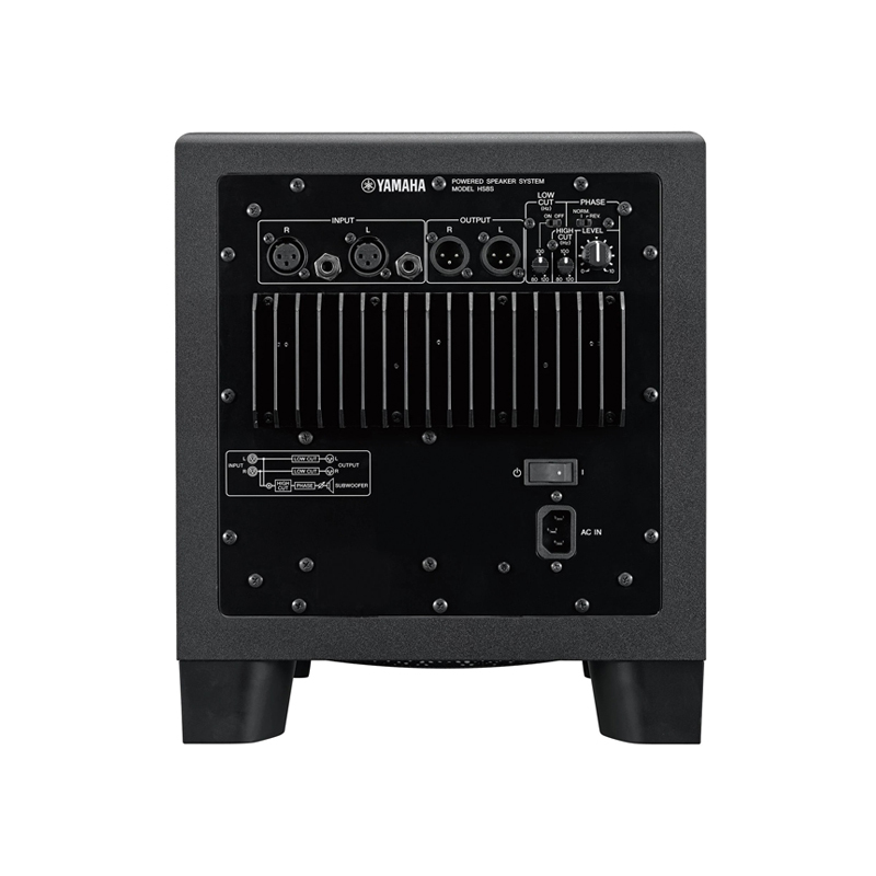 YAMAHA HS8S 主動式超低音監聽