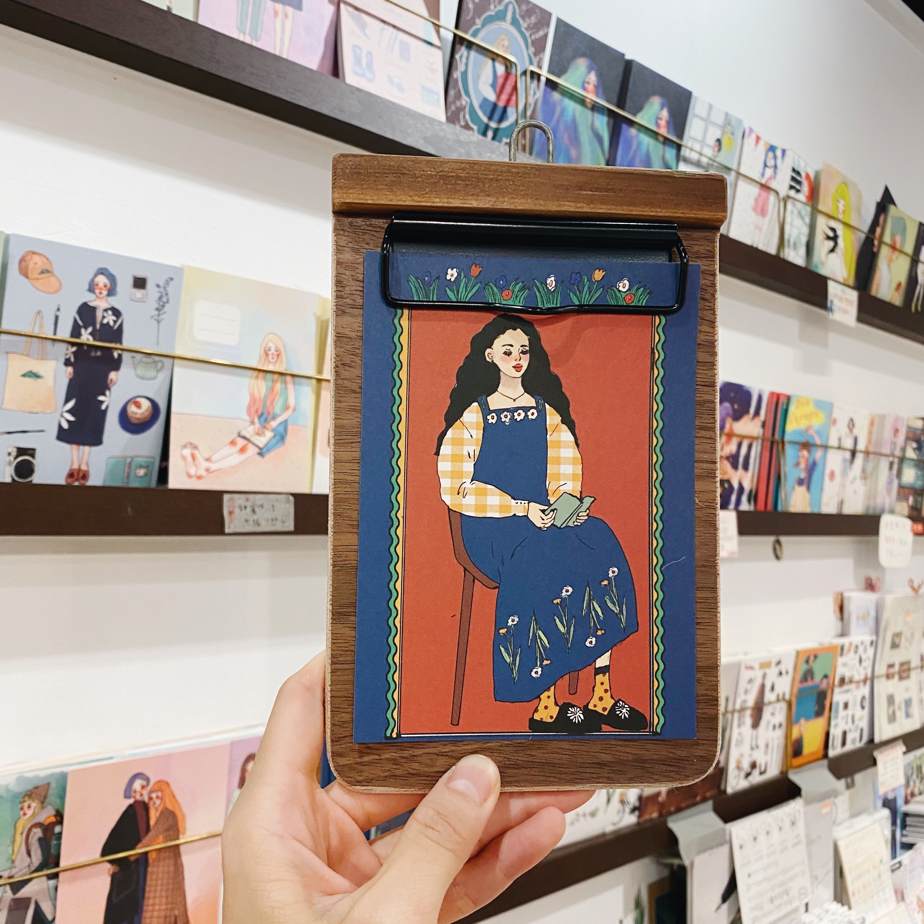 日記女孩 明信片｜愛治文具房