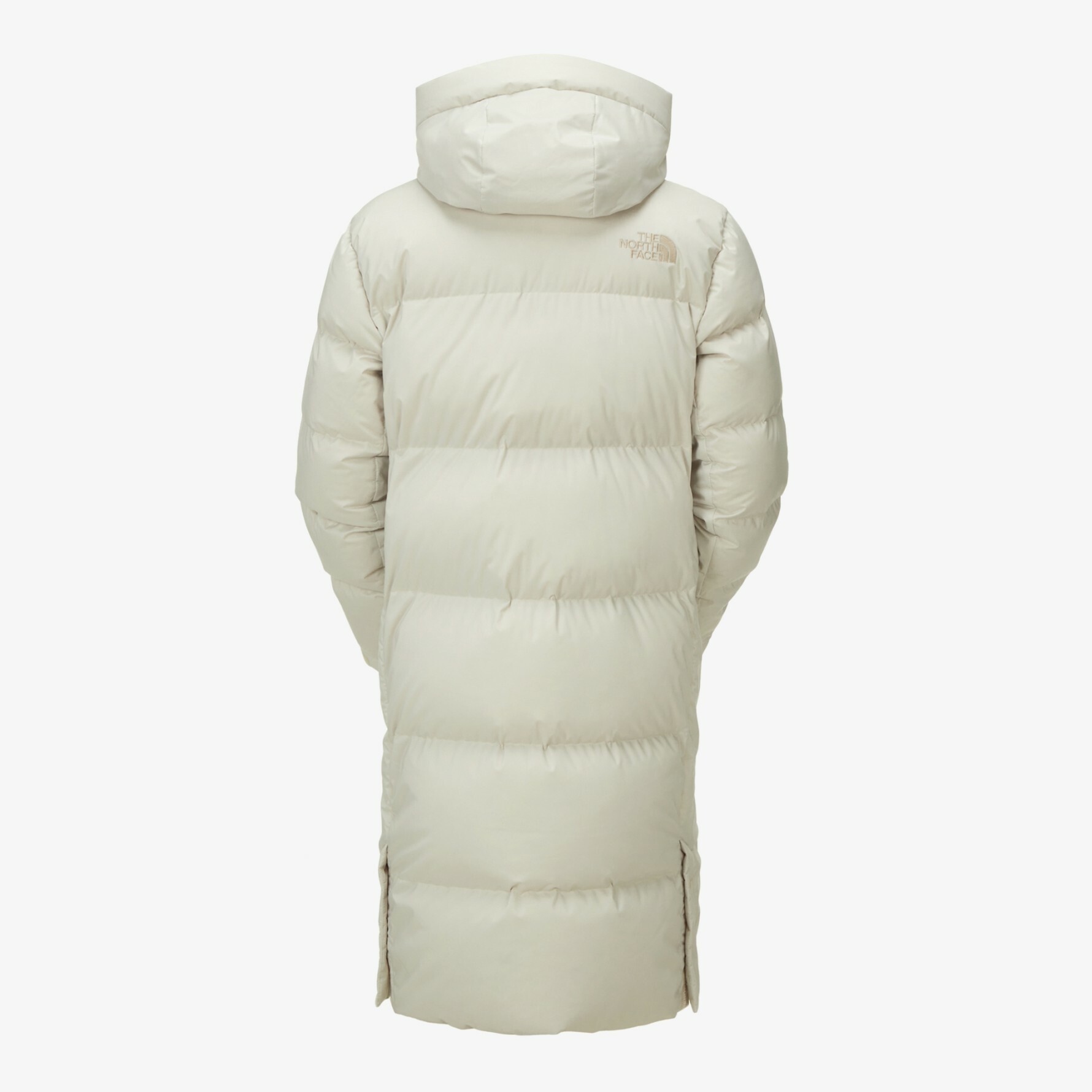 THE NORTH FACE CHALLENGE AIR 長版 連帽 羽絨 大衣 白  NC2DN72B