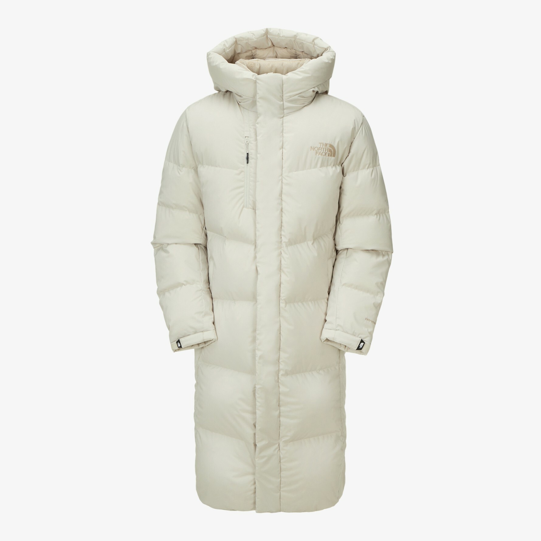 THE NORTH FACE CHALLENGE AIR 長版 連帽 羽絨 大衣 白  NC2DN72B