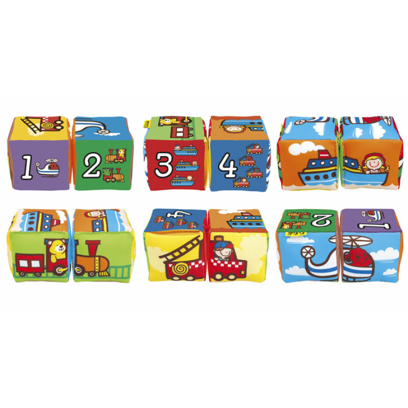 K's Kids 發聲配對方塊- 交通工具 (Match & Sound Blocks – Vehicles) KA10756