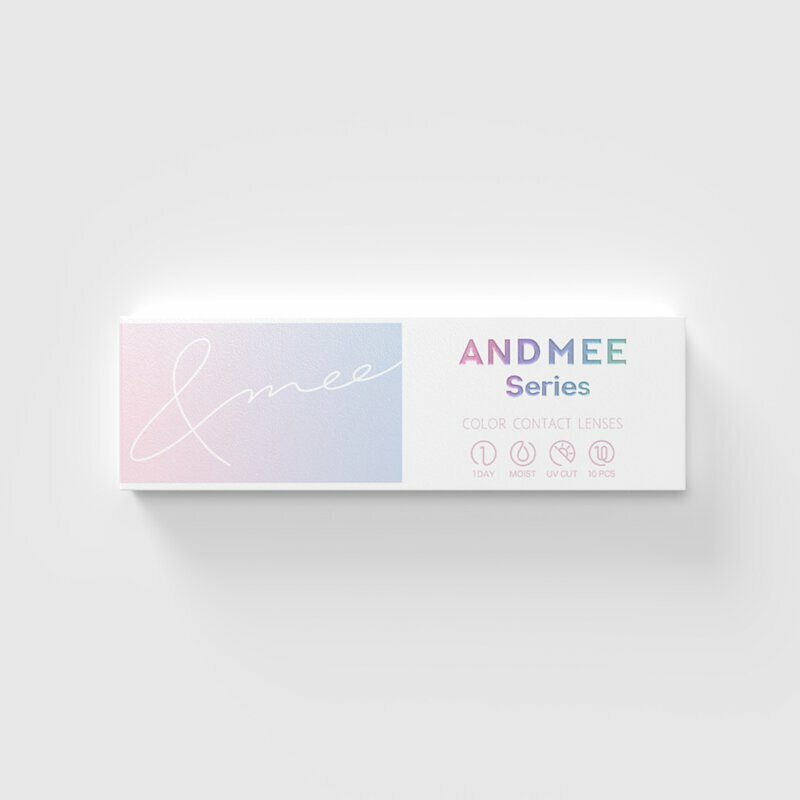 [NEW] AND MEE 1 Day Caramel 每日拋棄型有色彩妝隱形眼鏡｜每盒10片