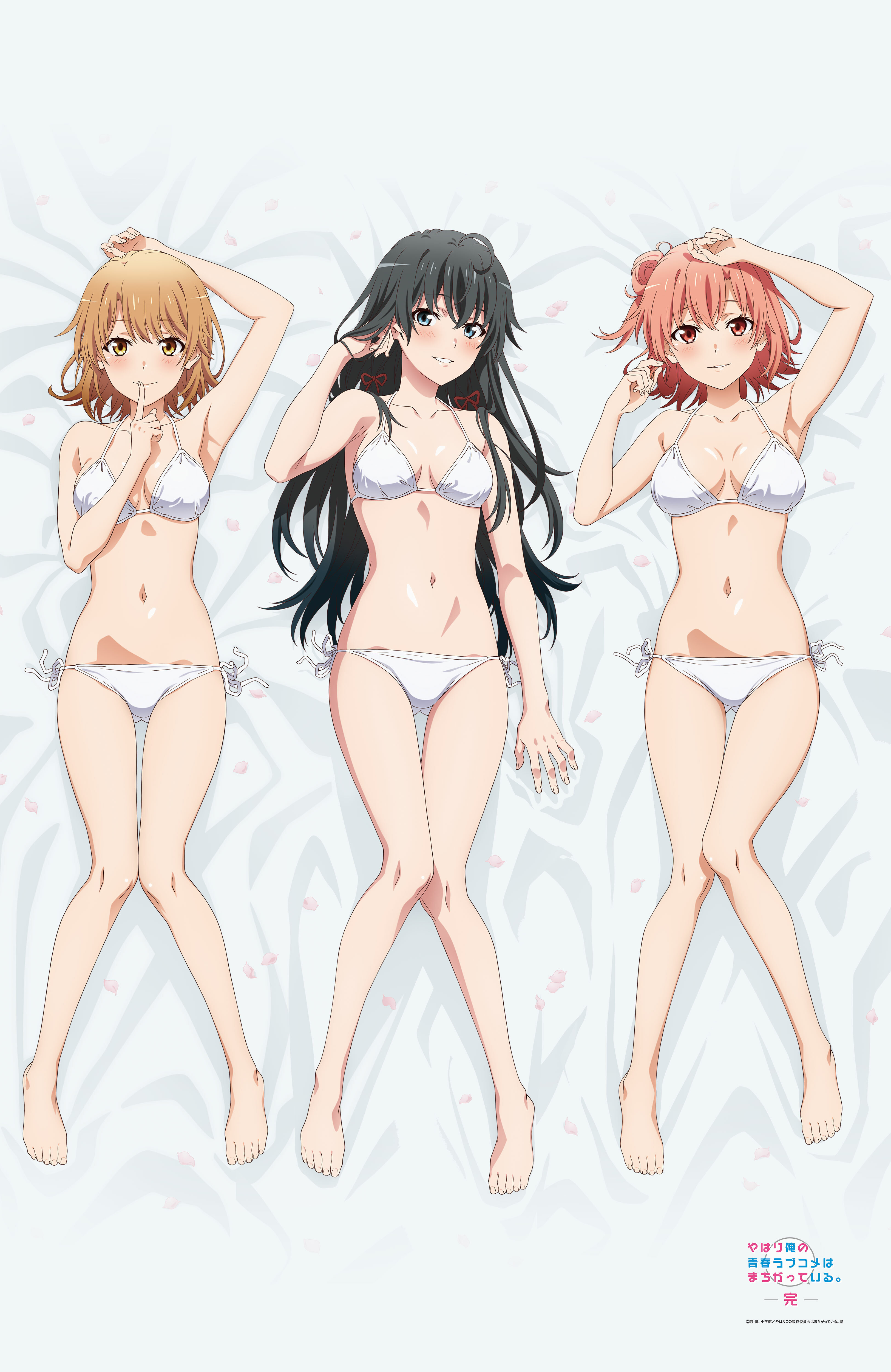 「ACG.GO」「預購」果然我的青春戀愛喜劇搞錯了 后宮毛巾毯 白色比堅尼ver.