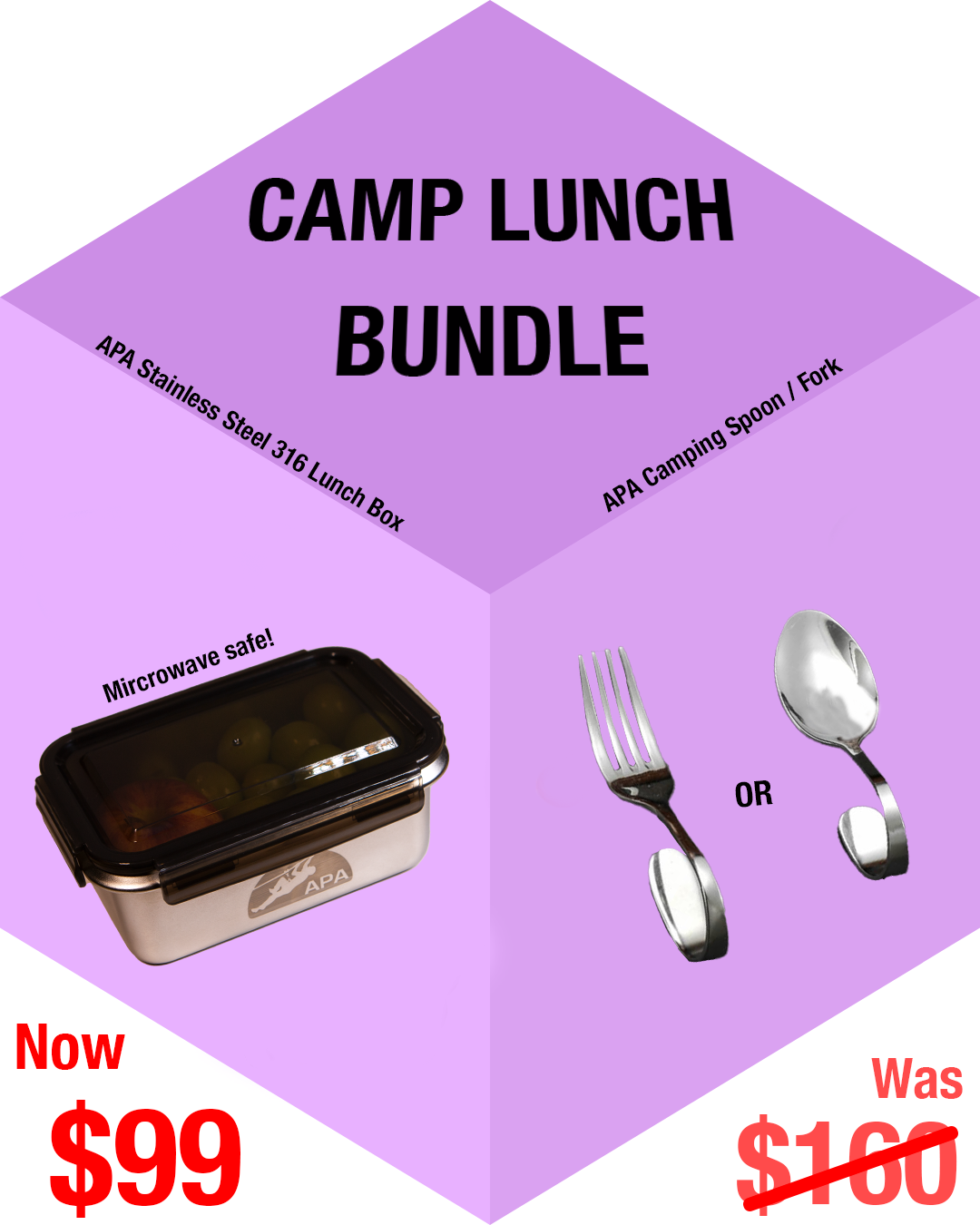 camp lunch bundle