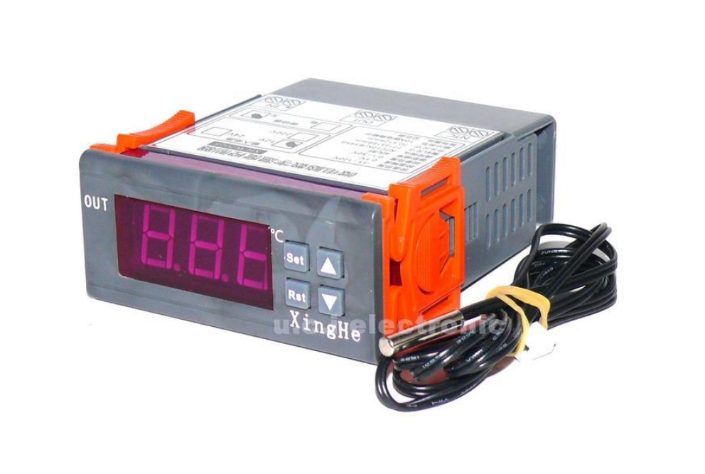 【UCI電子】(X-2) XH-W2024 自動恒溫溫控器 制冷加熱2組輸出 上下限2路繼電器輸出