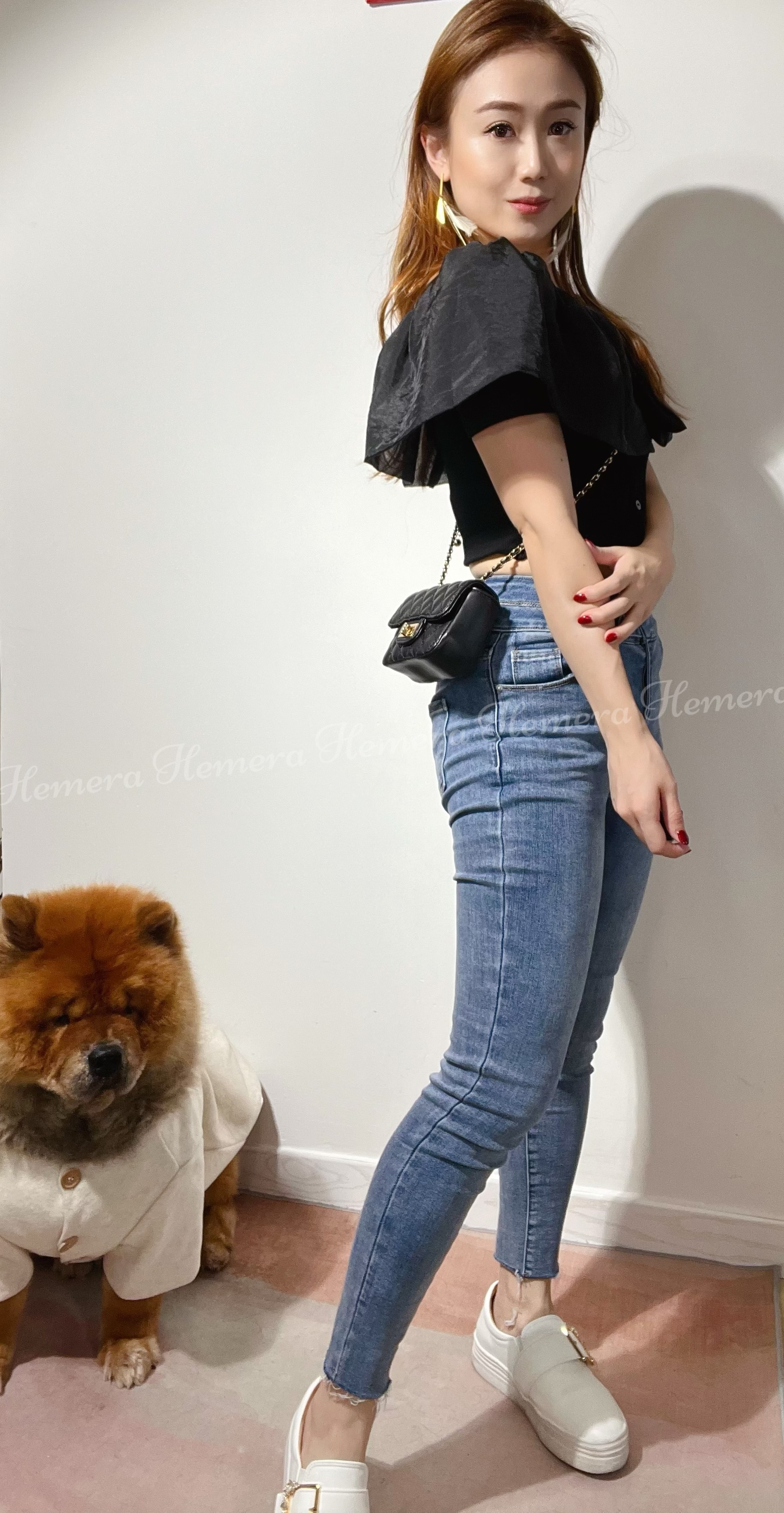 Cloudy Off-shoulder Top TP22S0837