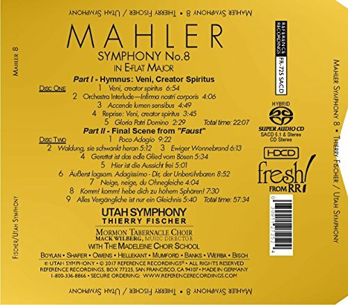 Utah Symphony Orchestra-Mahler: Symphony No. 8 in E-Flat Major "Symphony of a Thousand" (Live) SACD