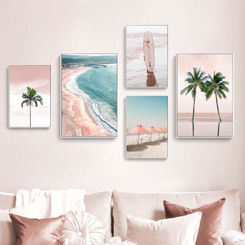 夢想海灘無框掛畫