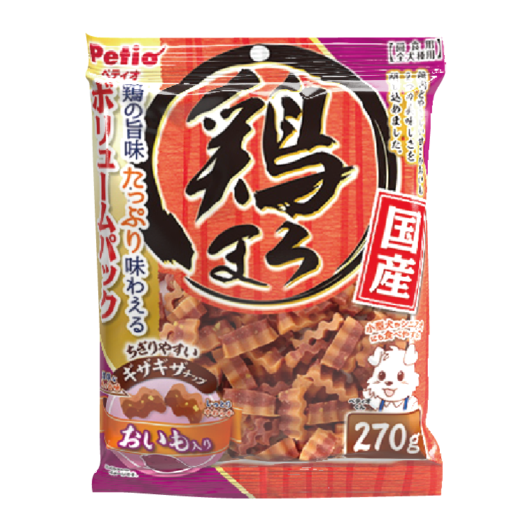 Petio｜美味雞胸肉及甘薯波浪條 270g (PTO-0495)
