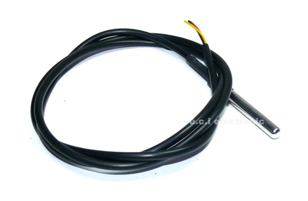 【UCI電子】(L-12) DS18B20 溫度探頭 不銹鋼封裝 防水型 18b20 溫度感測器