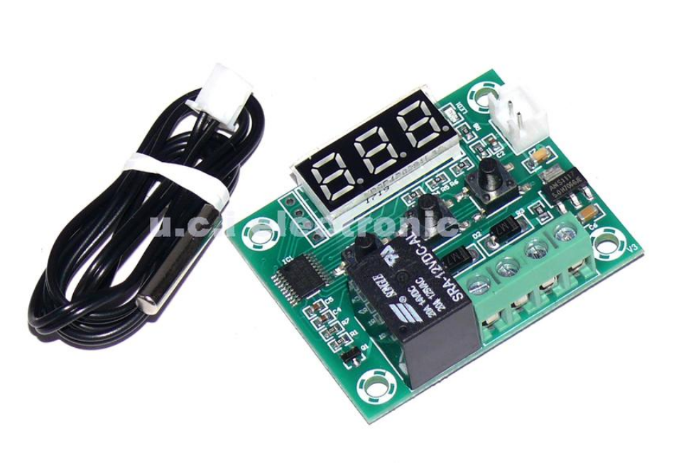 【UCI電子】(W-4) XH-W1209貼片版 溫控器 高精度數顯 溫度控制器 溫控開關 孵化溫控器 有現貨