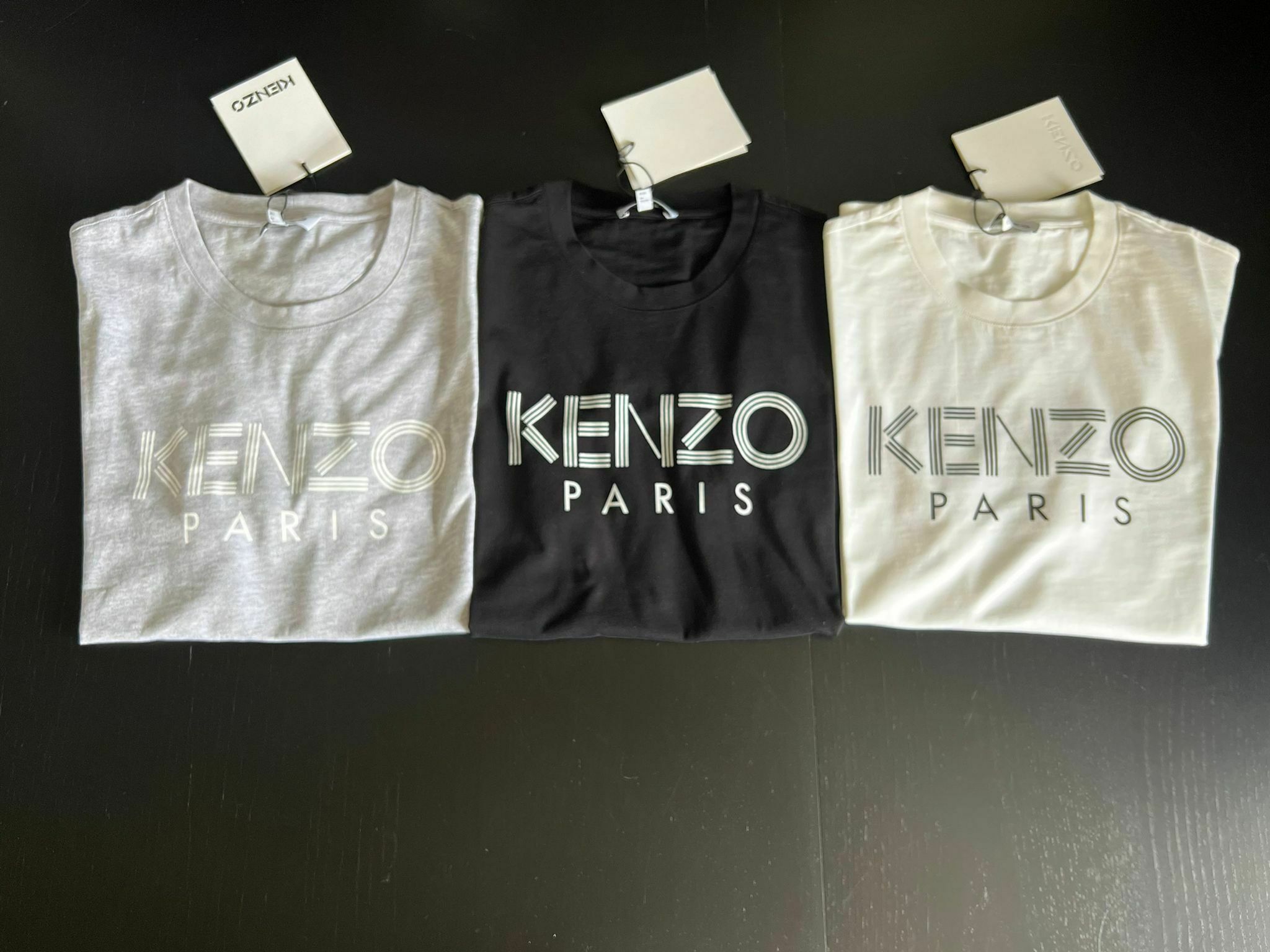 KENZO T-SHIRT WITH WORDS LOGO