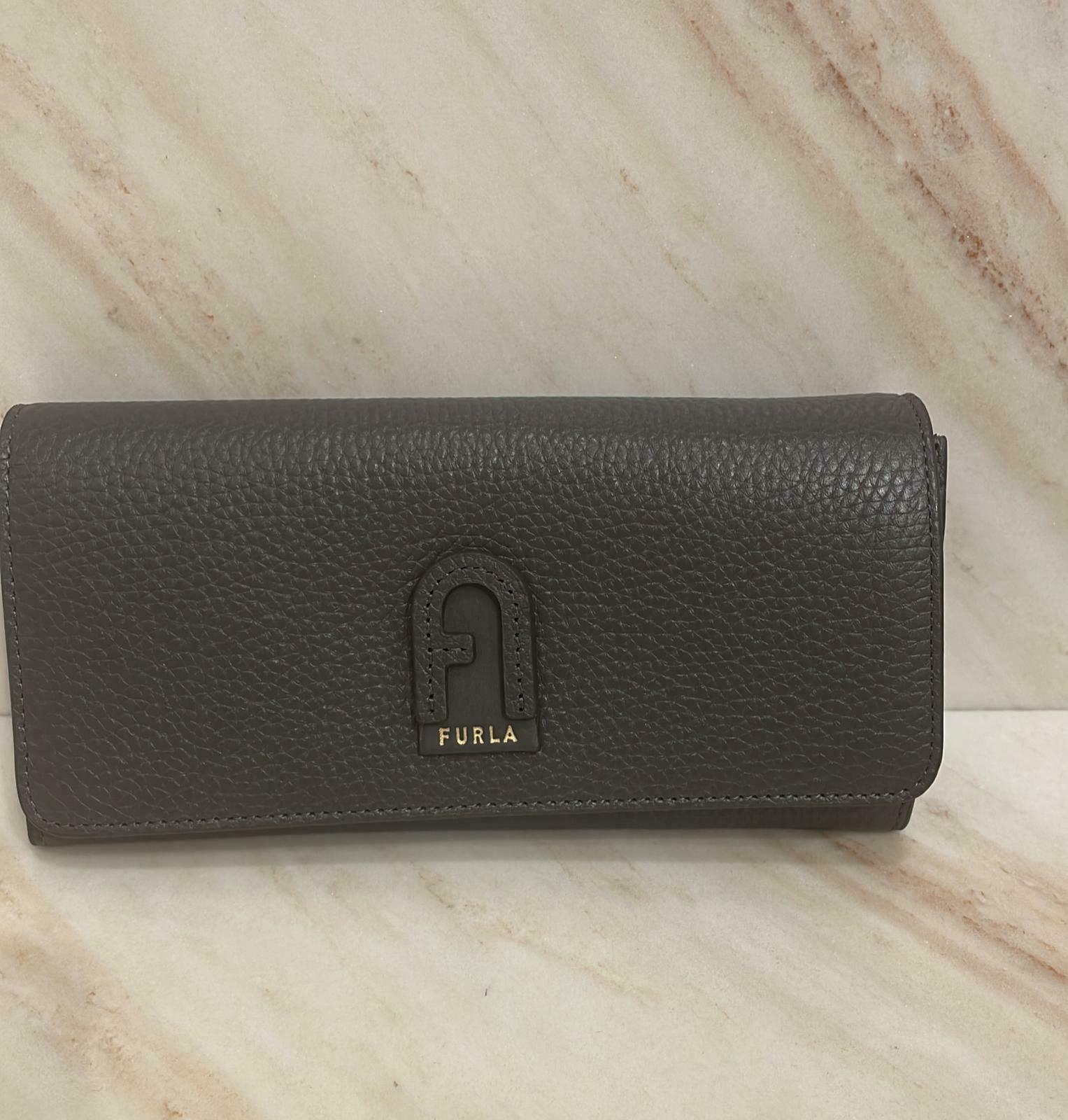FURLA LONG WALLET WITH CLASSIC LOGO AND FLAP