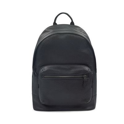 COACH WEST BACKPACK PEBBLED LEATHER