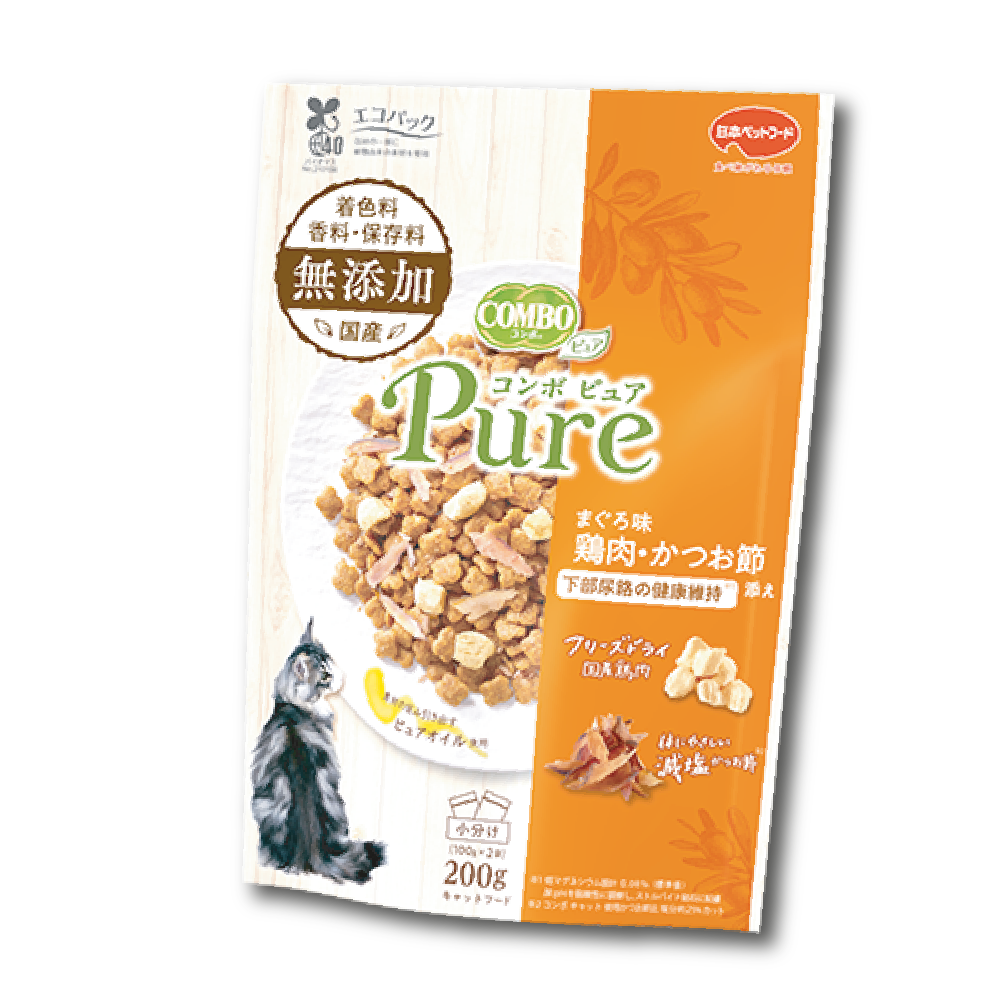 Combo｜泌尿護理配方添加脫水雞肉、鰹魚 200g (CMO-6500)