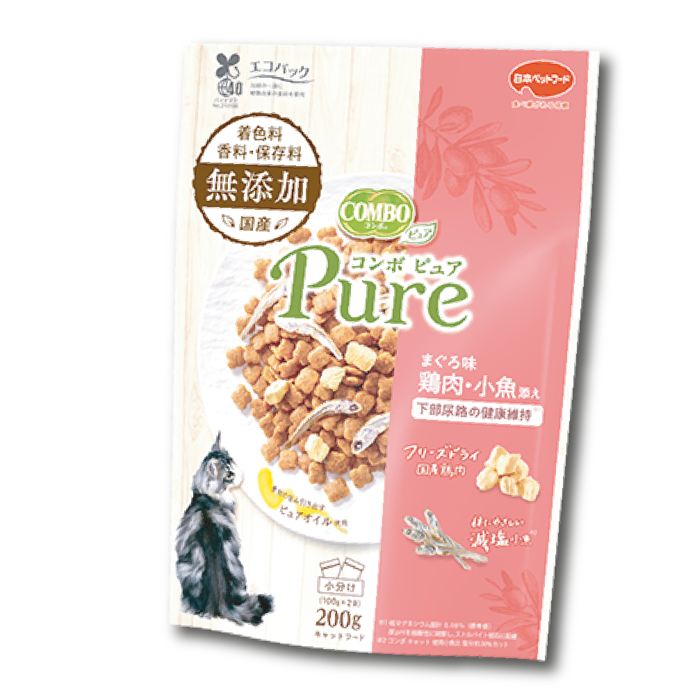 Combo｜泌尿護理配方添加脫水雞肉、減鹽小魚 200g (CMO-6524)