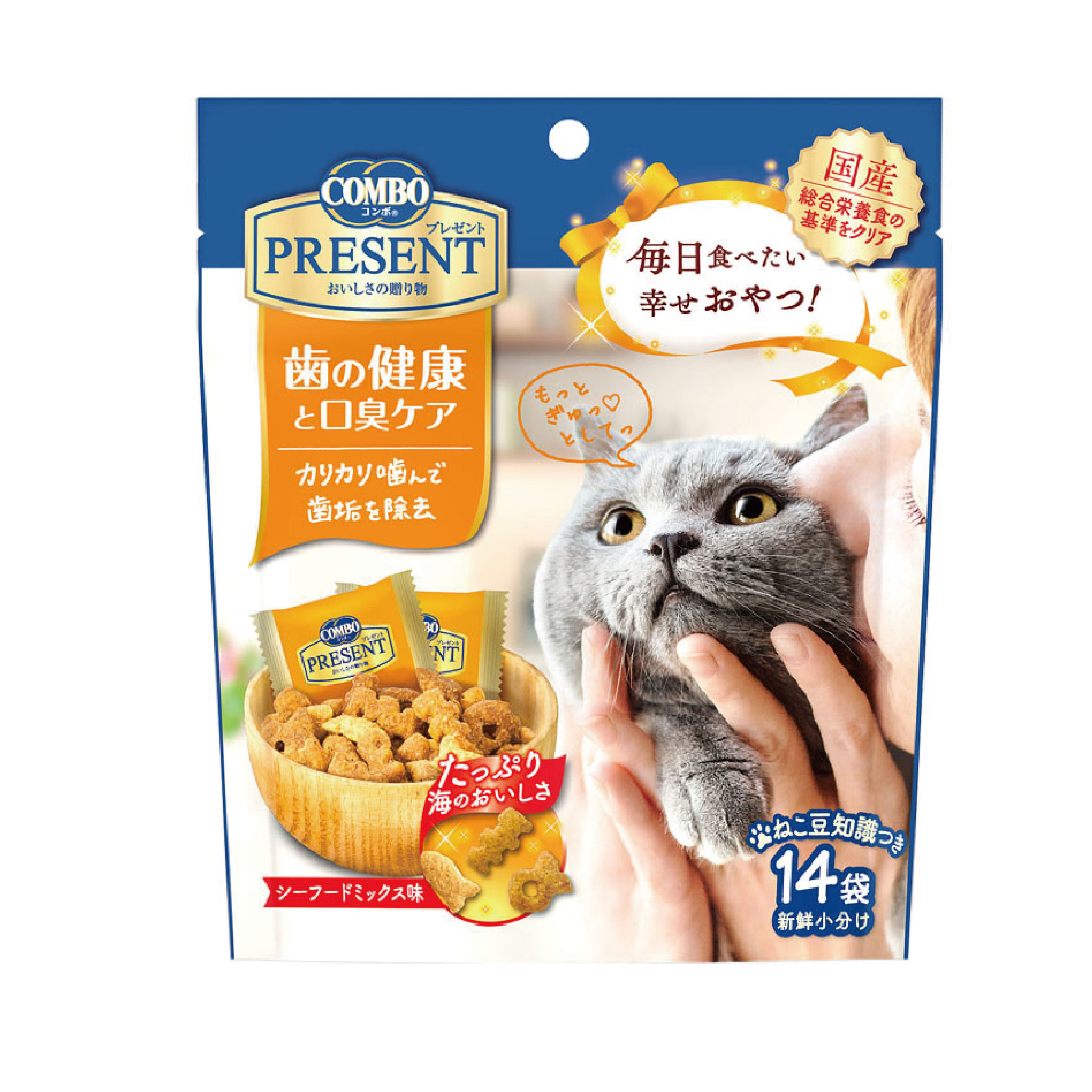 Combo｜潔齒除口臭 貓小食 42g(14袋入) (CMO-0989)