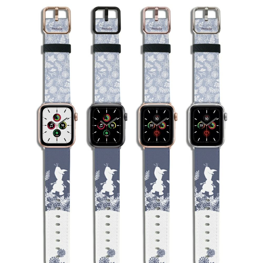 Disney-Apple Watch Band-Leather Series-Frozen Series-Olaf