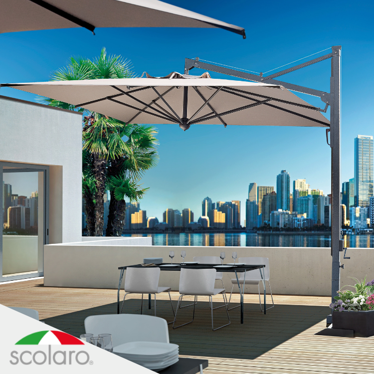 Scolaro - Galileo Dark 3x3m (without flat)  太陽傘