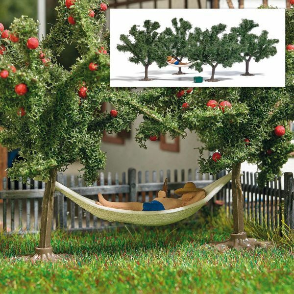 Busch 7863 HO規 Mann in Hängematte 吊床上的男人