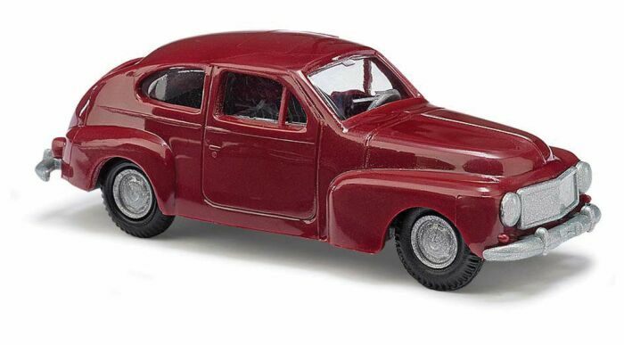 Busch 89109 HO 1958 Volvo 544 Station Wagon - Economy - Assembled -- Red