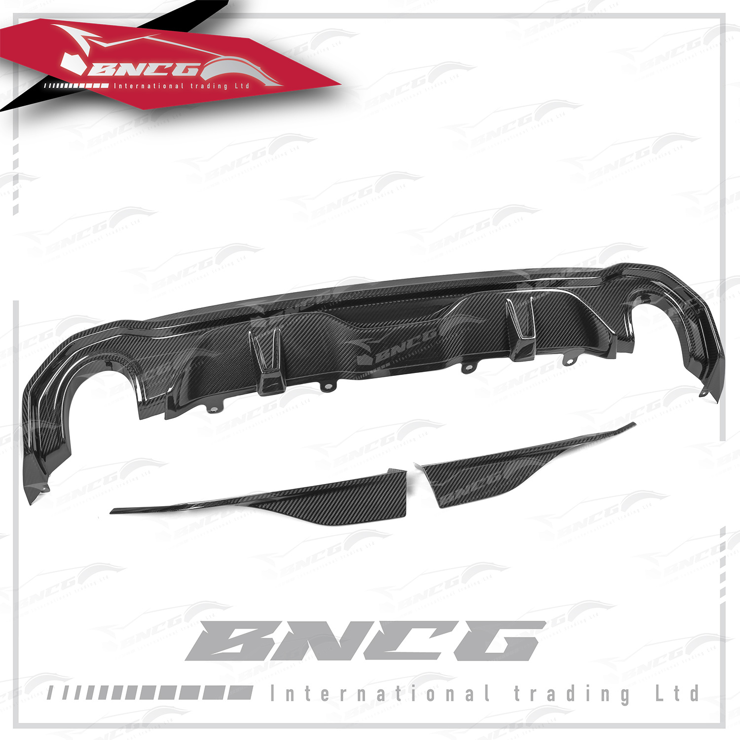 寶馬 BMW 4系 G26 Gran Coupe 卡夢 乾碳纖維 外觀件 空力套件 XCARMAN款 後下巴 後導流 含包角