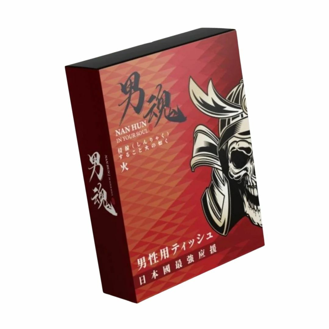 男魂 男用活力保養濕巾 - 火 (片場硬漢) 5片裝