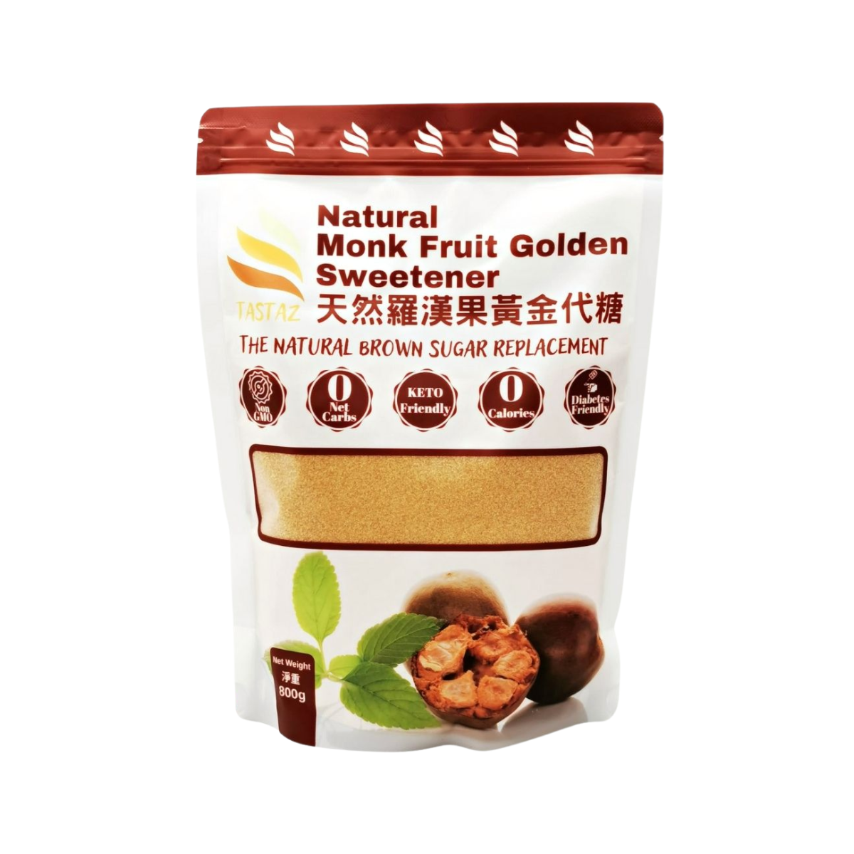 Tastaz - 天然羅漢果黃金代糖, 800g