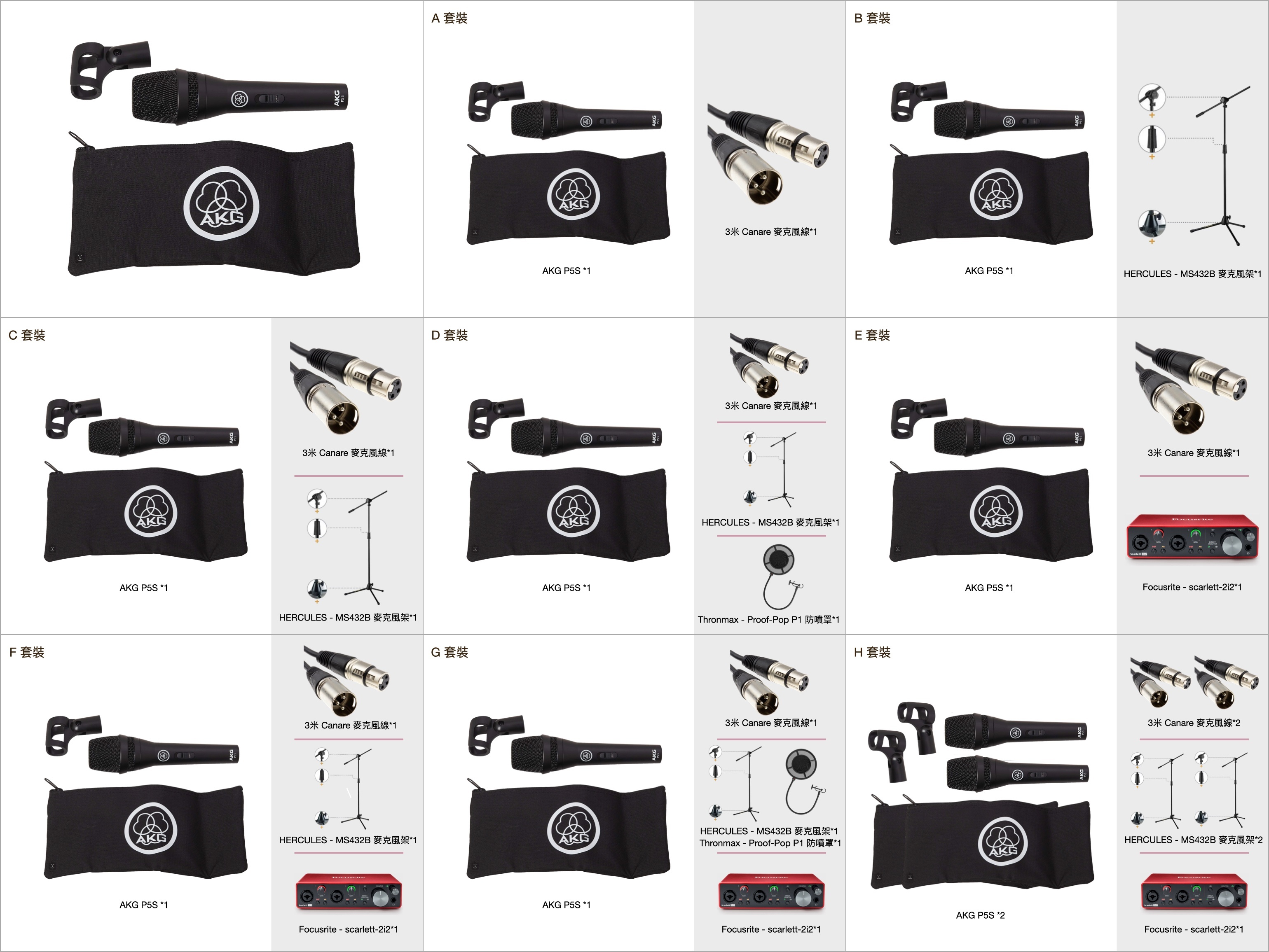 AKG AKG - P5S 專業人聲麥克風 microphone 動圈式麥克風 超心型收音 第 3 張圖片｜三峽銅管 / 管樂