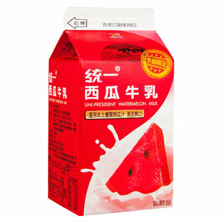 統一-西瓜牛奶400ml (夏季限定)