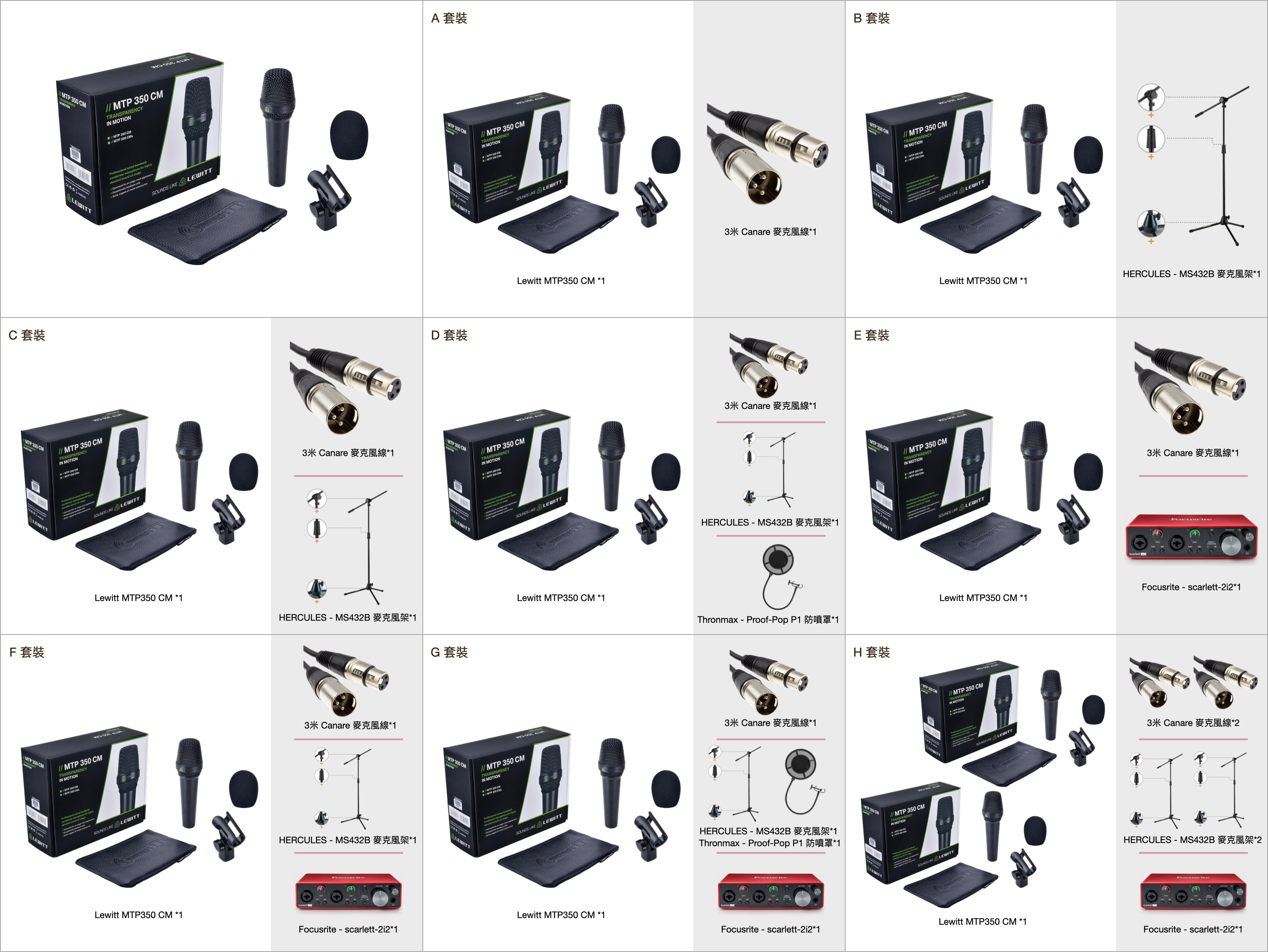 Lewitt LEWITT - MTP 350 CM 專業型麥克風 動圈式麥克風 人聲麥克風 音質佳 主唱必備 第 4 張圖片｜三峽麥克風