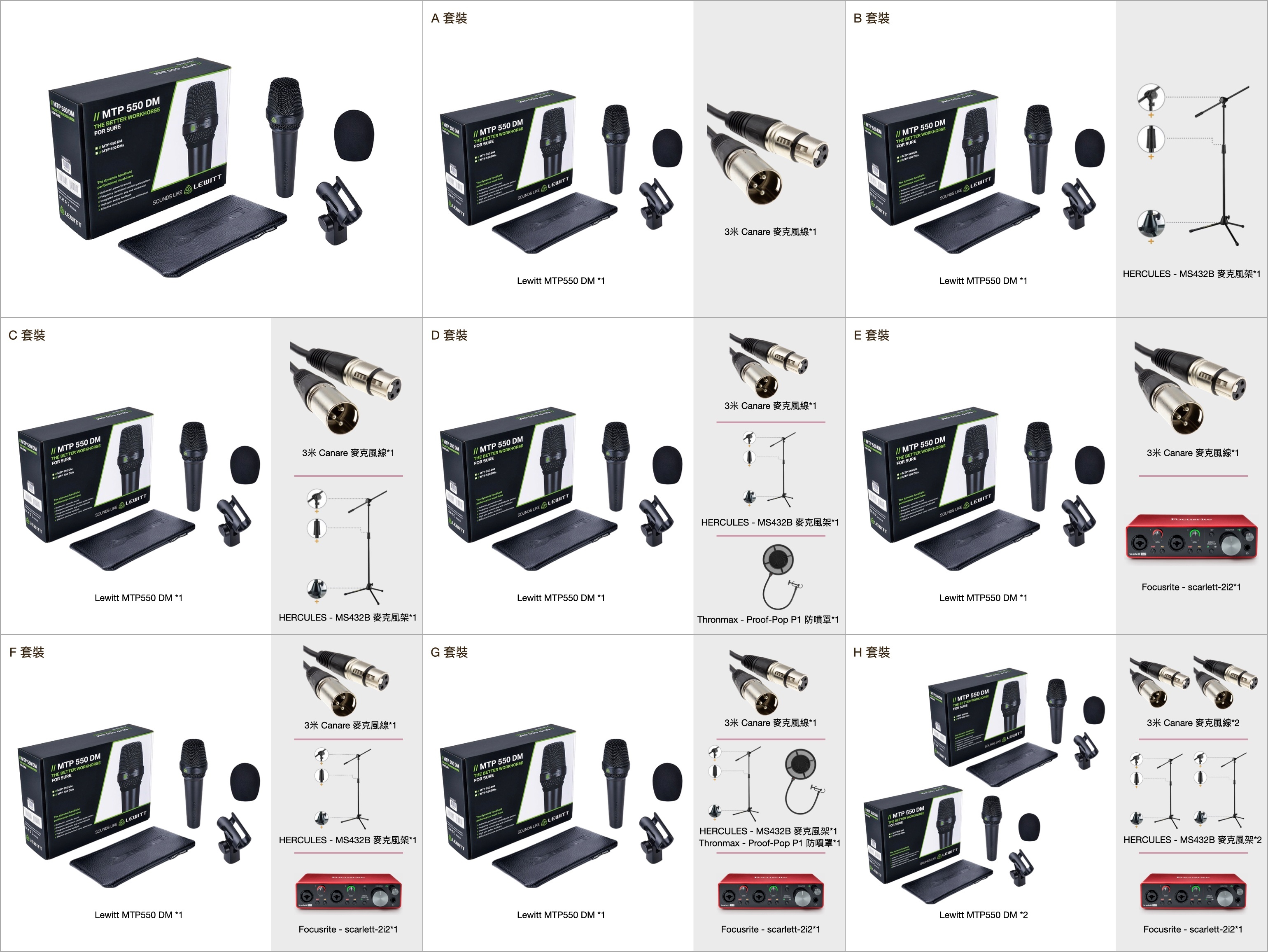 Lewitt LEWITT - MTP 550 DM 專業型麥克風 動圈式麥克風 人聲麥克風 音質佳 主唱必備 第 5 張圖片｜三峽麥克風