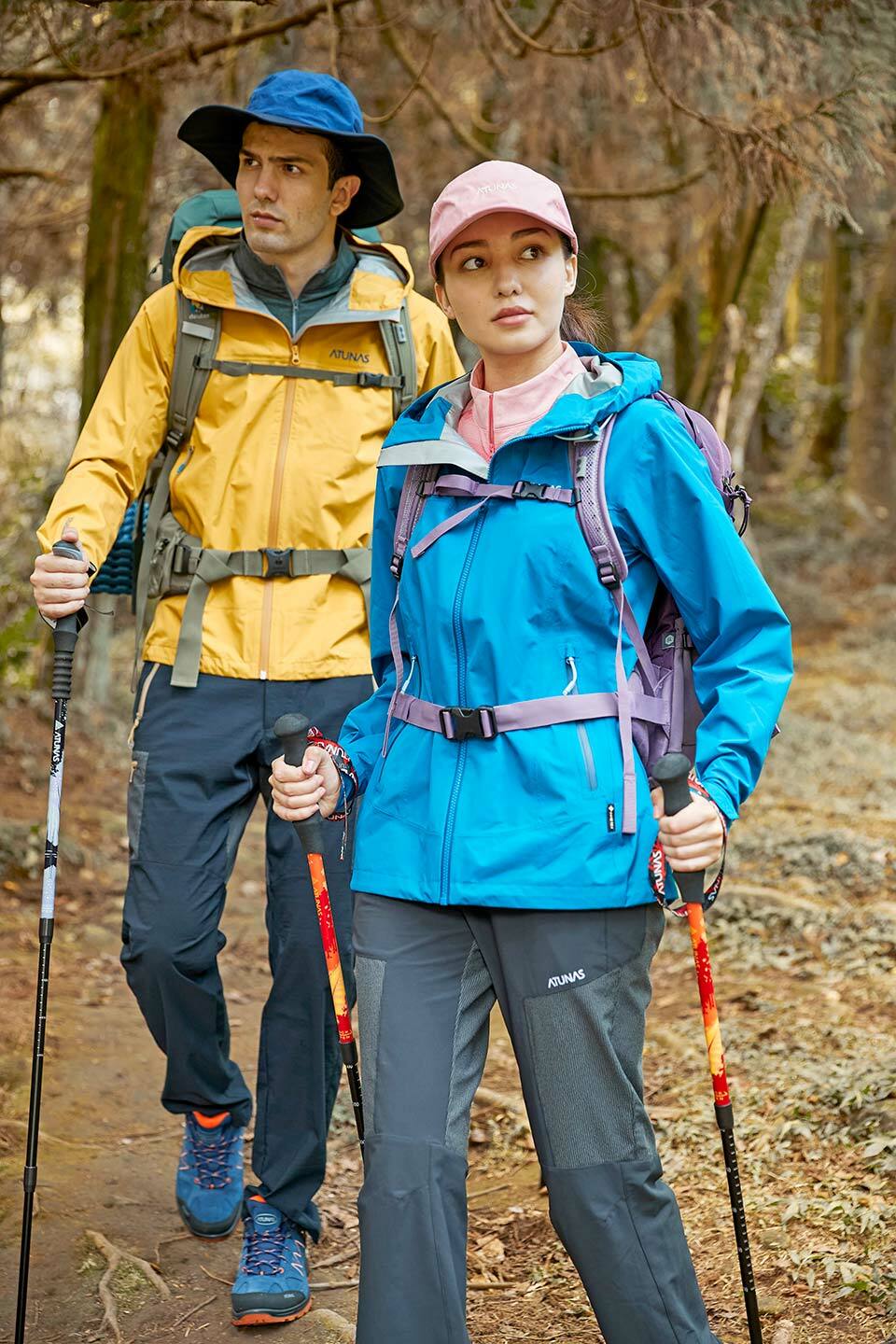 歐都納 Atunas A1GTCC02W GORE-TEX PACLITE 單件式外套 女款 卡特藍、粉霧紫 單件式/防水防風/透氣輕薄 06ACC02W