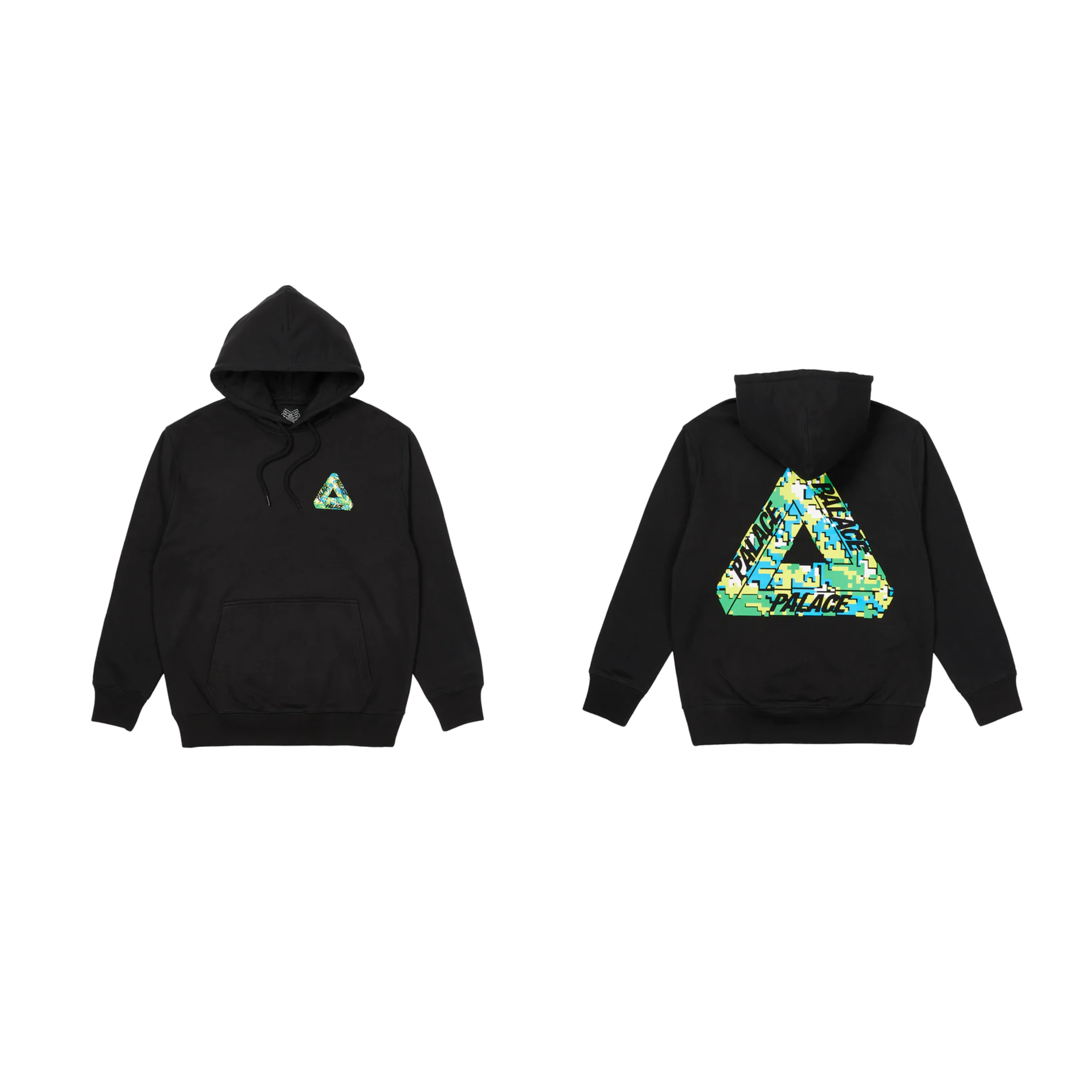 2022AW PALACE TRI-DIGI HOOD 帽T 數位NFT 三角 LOGO 現貨