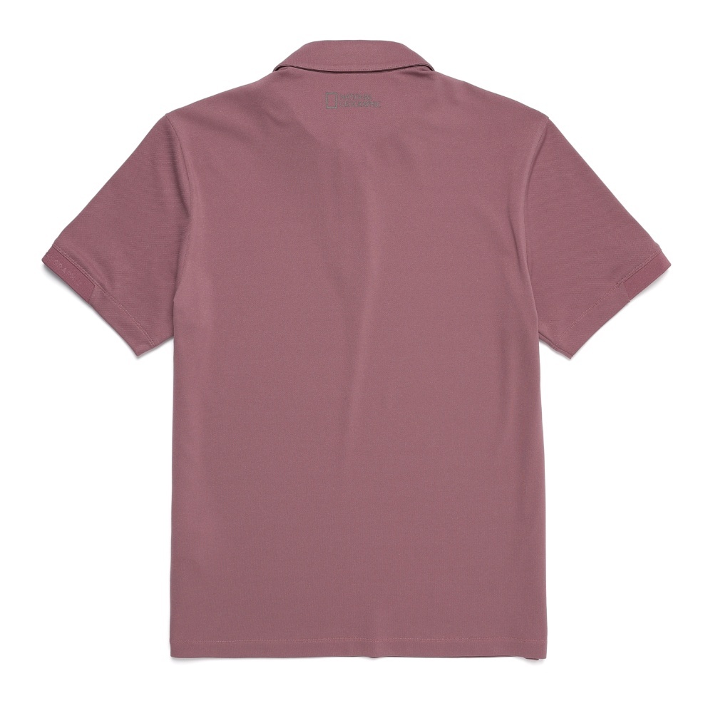 Men's WELLAKA Pique Polo T-shirt - DUSTY ROSE
