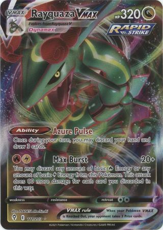 S7 111/203 Rayquaza VMAX