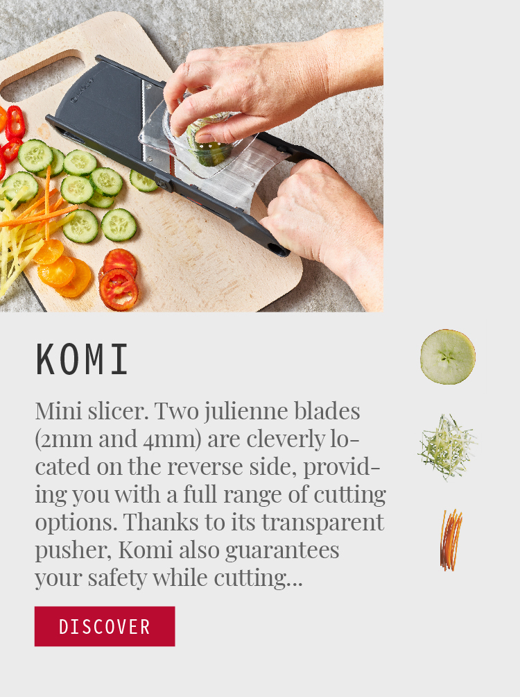 De Buyer KOMI Mini Vegetable Slicer mandoline