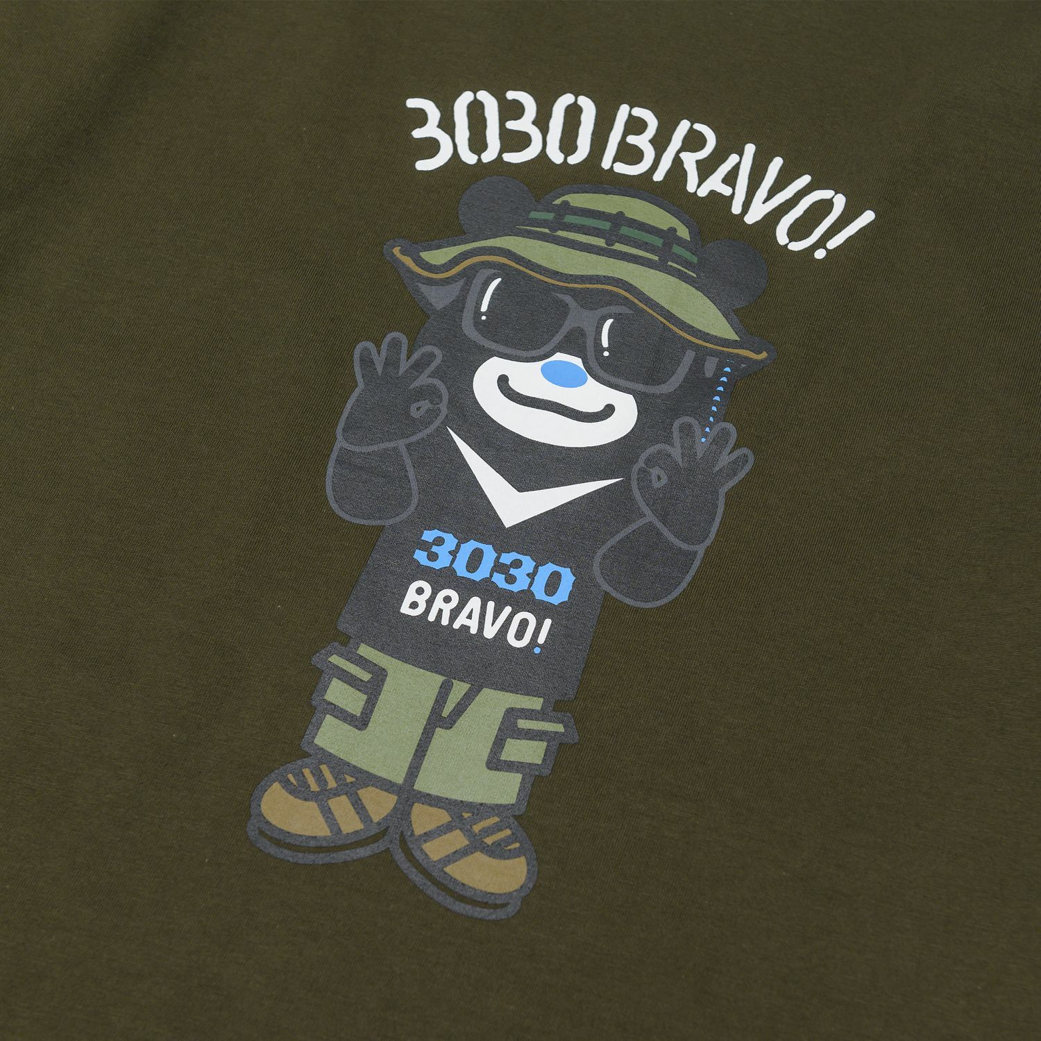 KID ® 熊讚聯名短T 綠