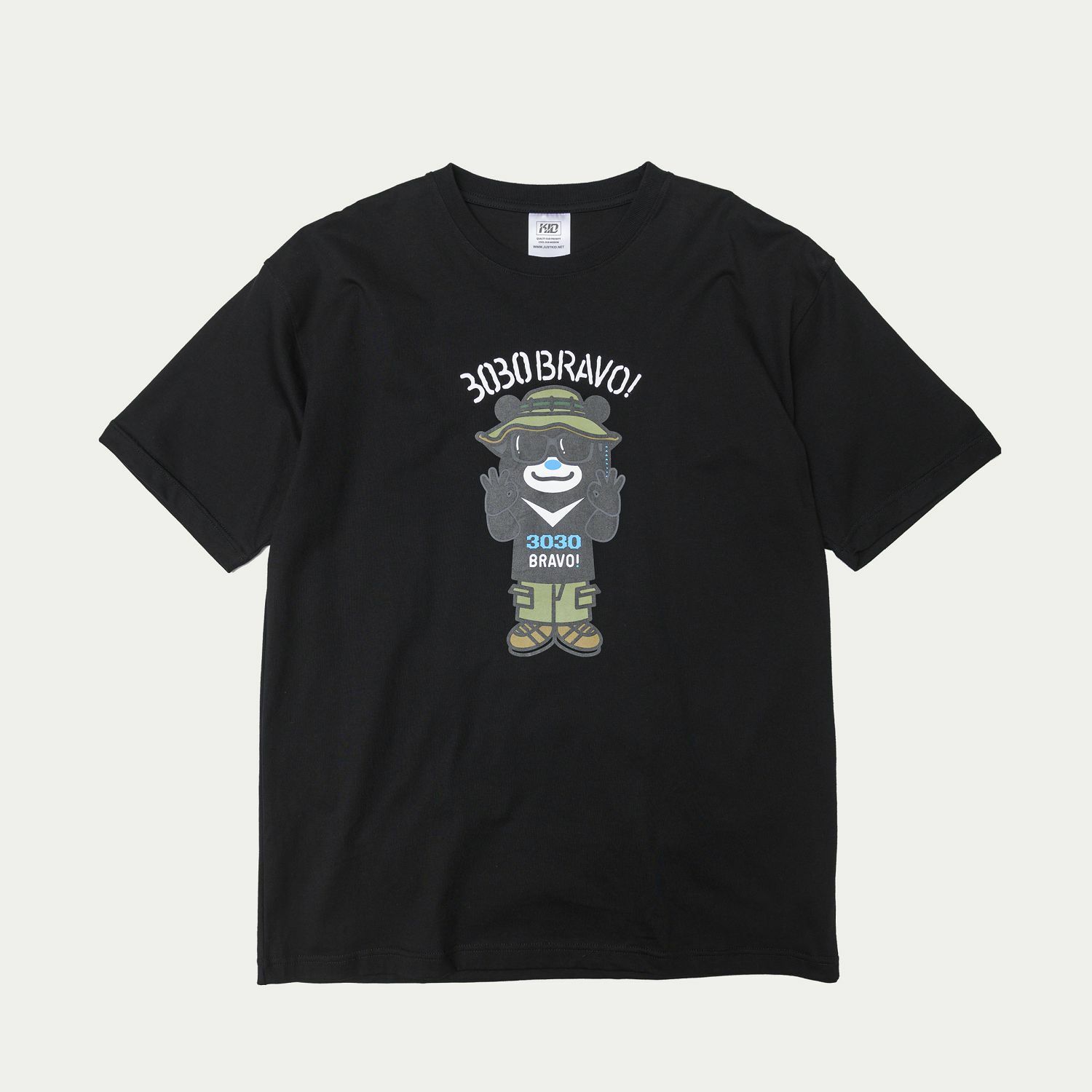 KID ® 熊讚聯名短T 黑