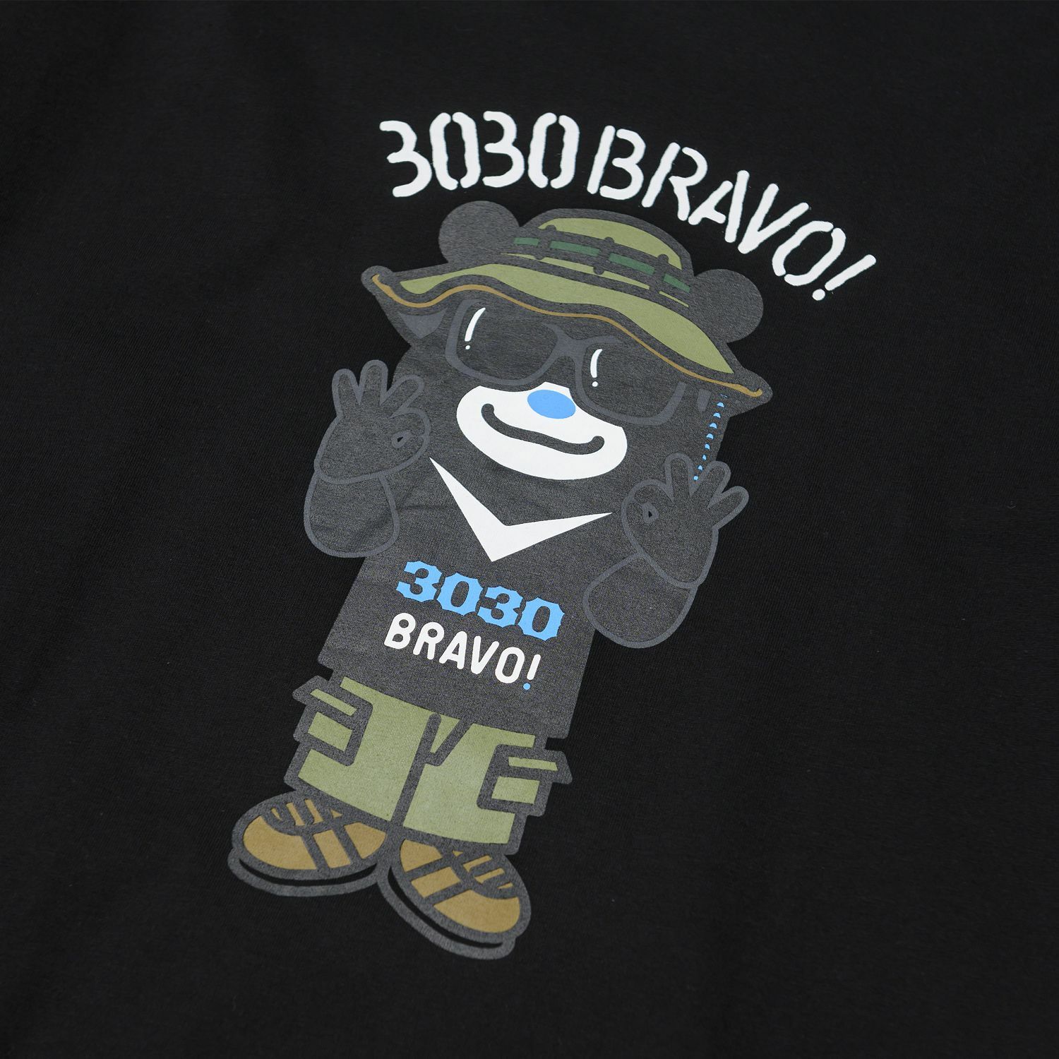 KID ® 熊讚聯名短T 黑