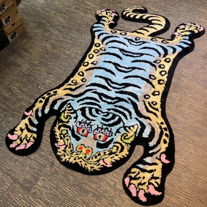 超高質感！西藏虎地毯 地毯 老虎 材質超好
