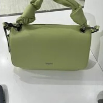 [S] DKNY SASHA LARGE FLAP CROSSBODY,LIME ZEST, 755406398779 (SD171)