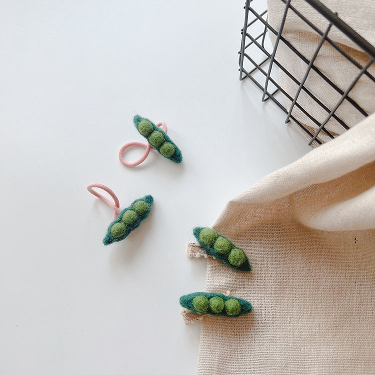 毛豆髮飾